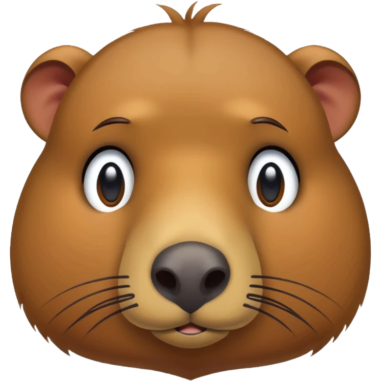 Capybara sad emoji