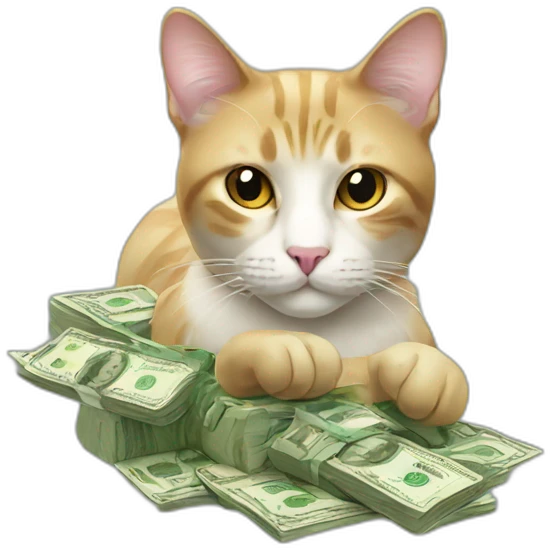 Cat With Money emoji