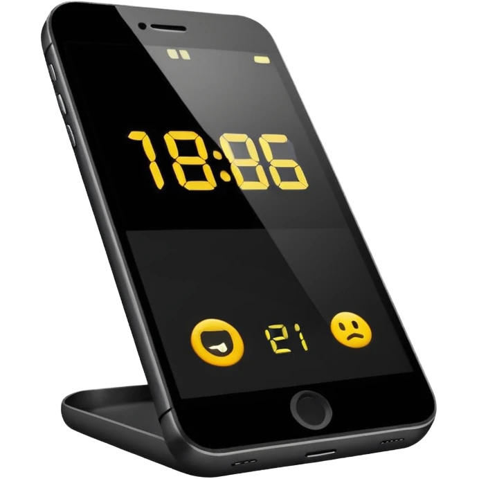 Phone with a clock (showing time passing)



 emoji