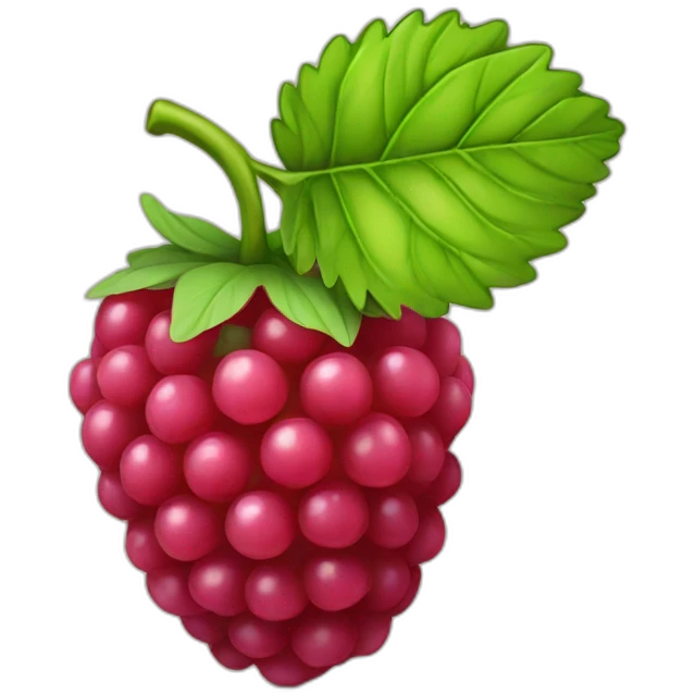 raspberry fruit emoji