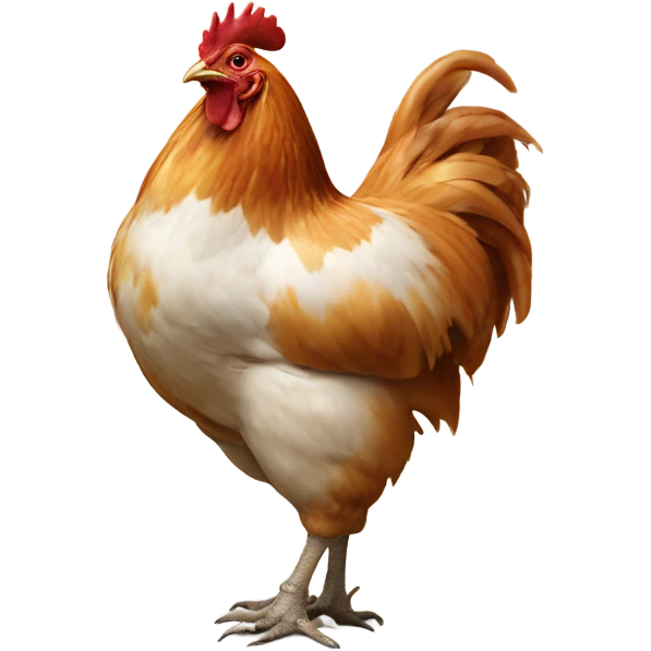 chicken butt emoji