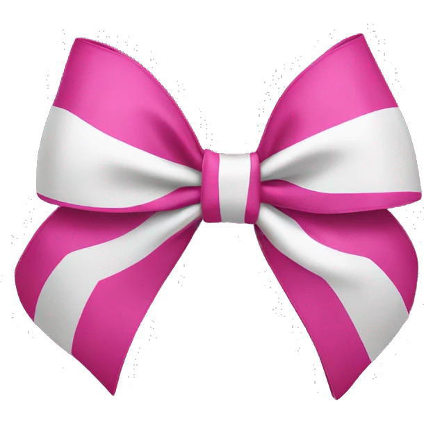 Cheer bow  emoji