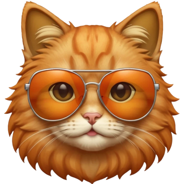 Cat wearing sunglasses emoji