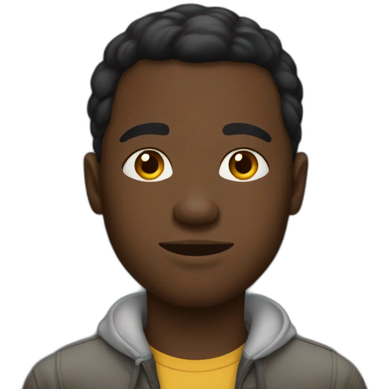 Homme congolais jeune emoji