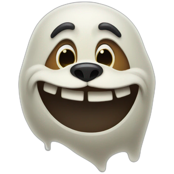 yogi bear ghost emoji