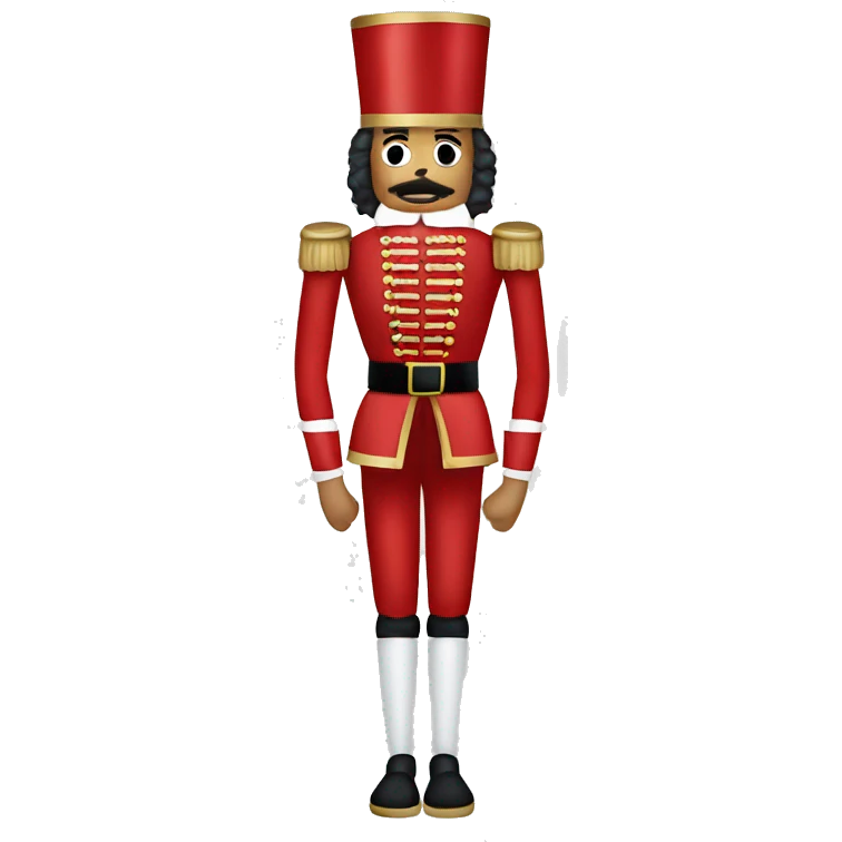 christmas nutcracker full body emoji