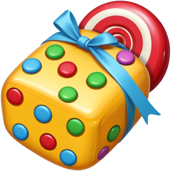 un bonbon emoji