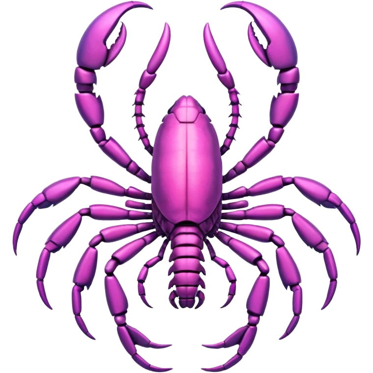 pink scorpion emoji
