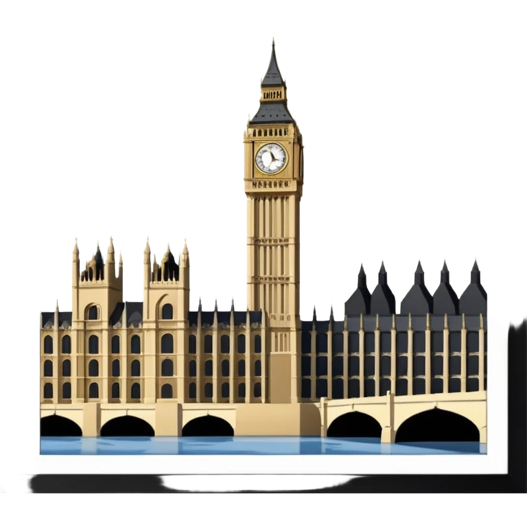 big ben london no image border emoji