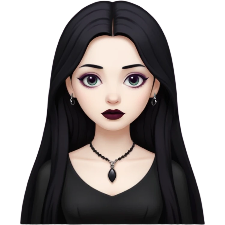 make me a goth mommy emoji