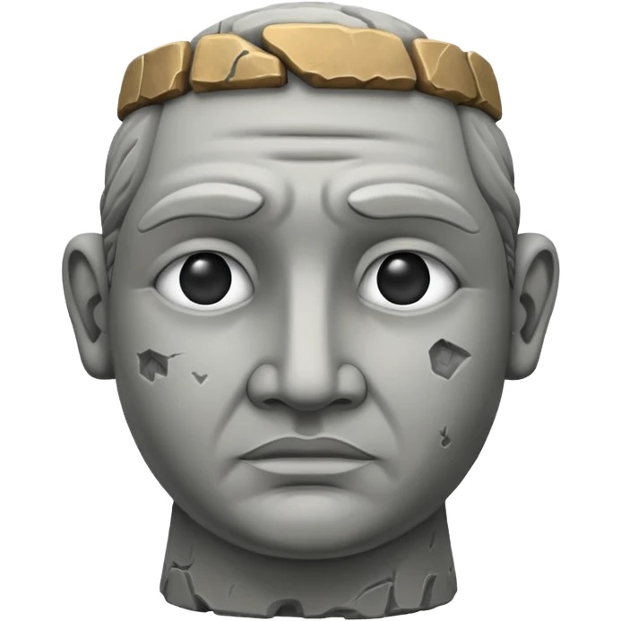 statue head emoji