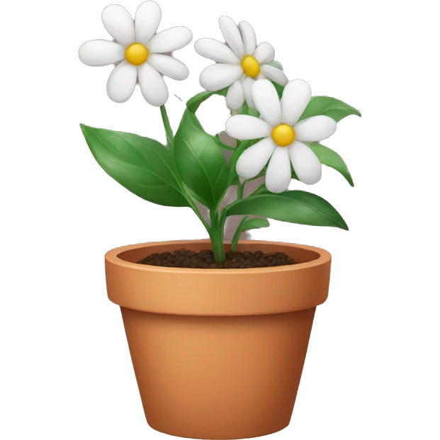 indoor flower in a pot emoji