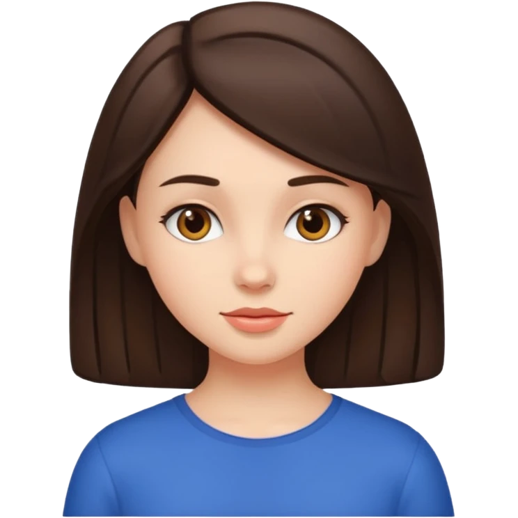 Girl brunette  emoji