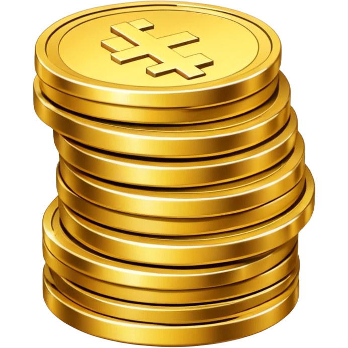 stack of coins emoji