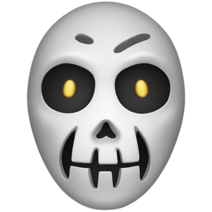 Scary movie Ghostface emoji