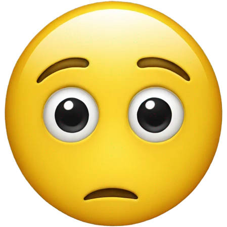 yellow circle emoji crossing eyes emoji