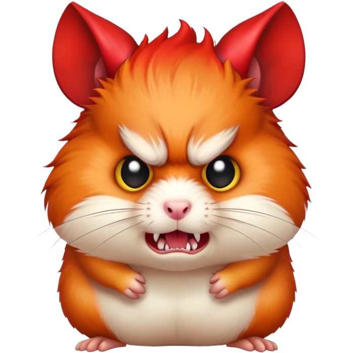 Devil hamster  emoji