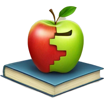 Book and Apple  emoji