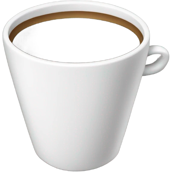 I want a black and white lean cup emoji