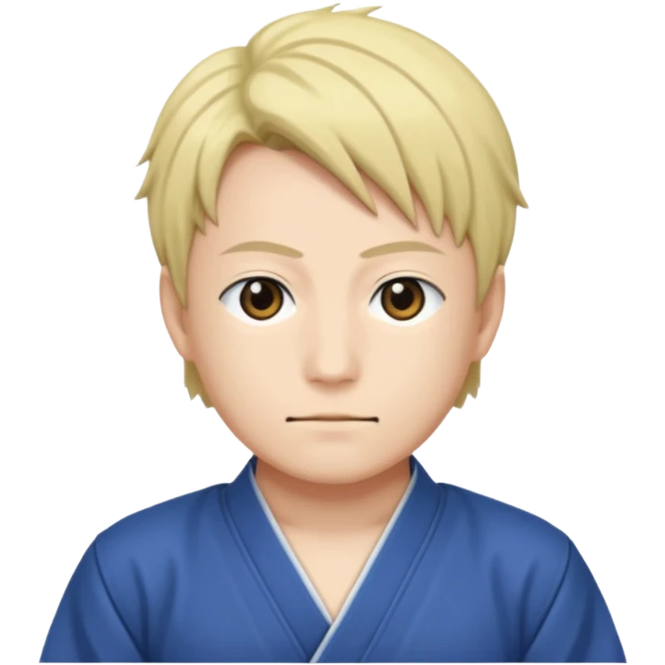 Saturo gojo in half emoji