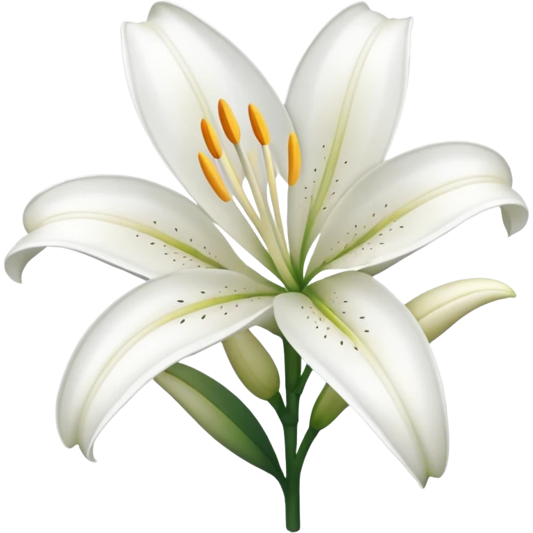 bunga lily emoji