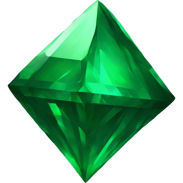 emerald jewel minecraft emoji