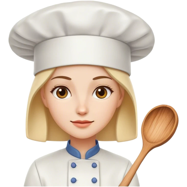 Woman in cooking hat emoji