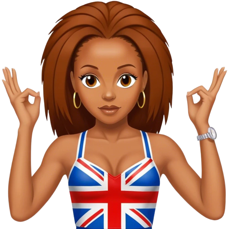 Melanie Brown circa 1997, Spice Girls emoji