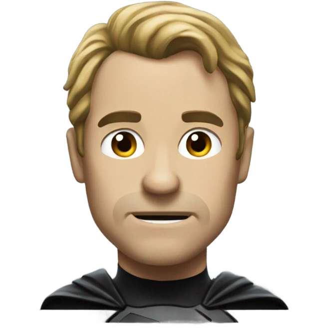 The dark knight emoji