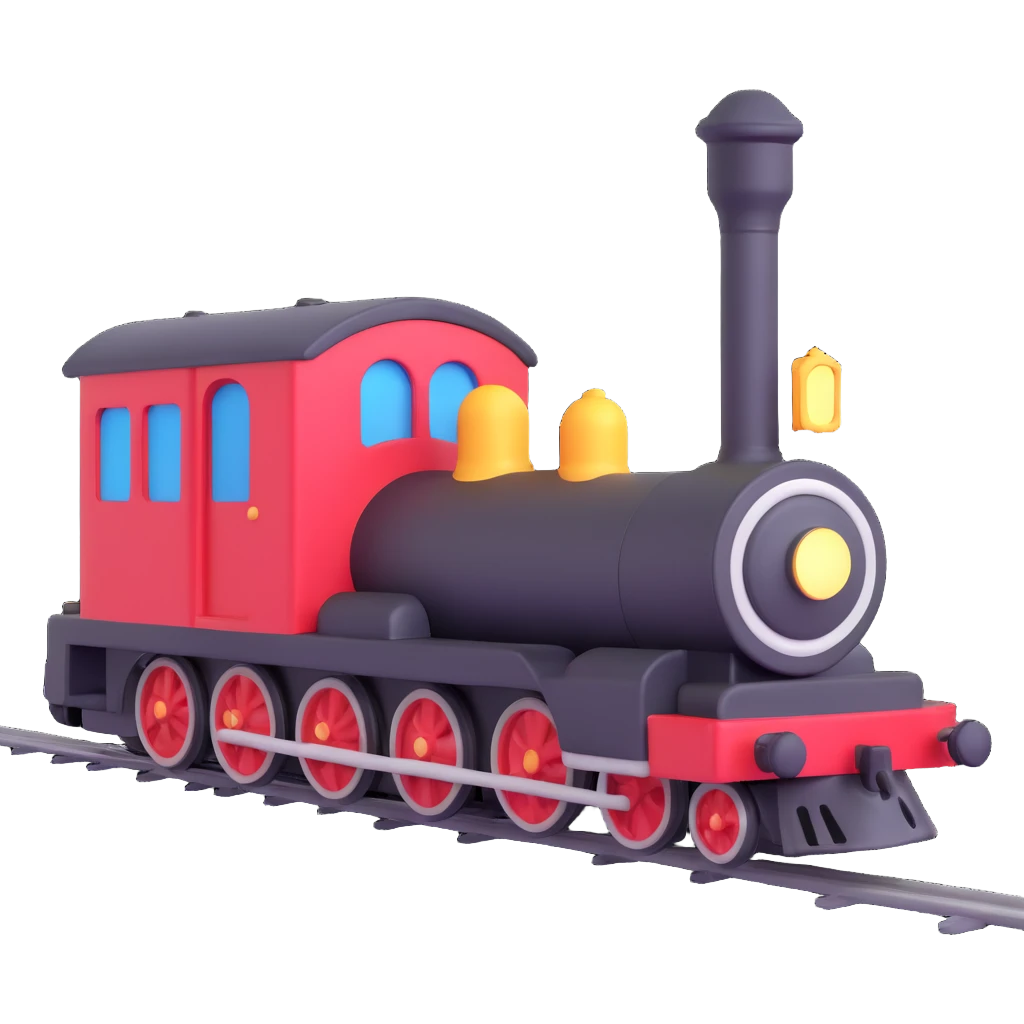 classic train emoji