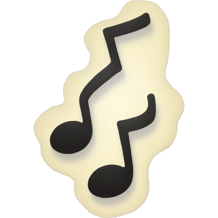 Music Note Smile emoji