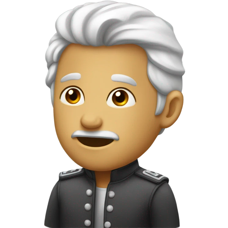 Сонный мопс с кофе  emoji