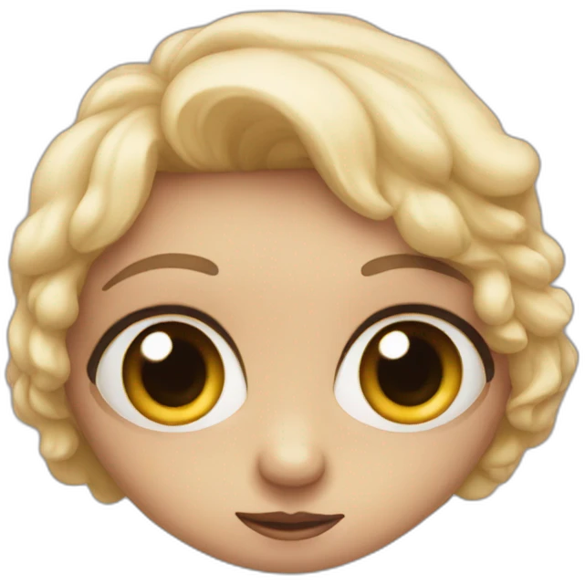 two big eyes emoji