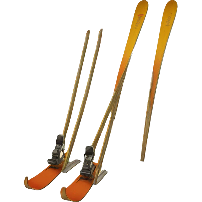 Vintage skis emoji