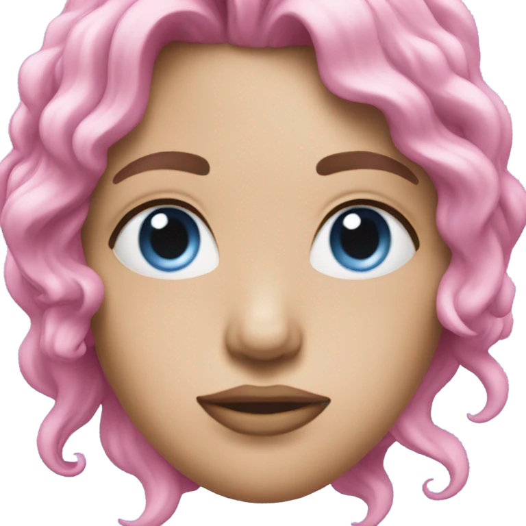 Anything pink or blue emoji