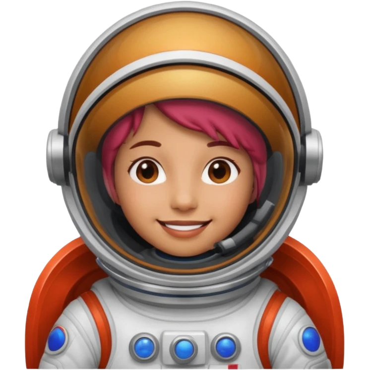 mars with smile emoji