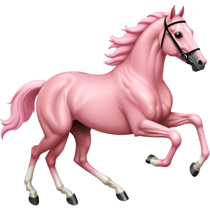 lightpink racehorse emoji