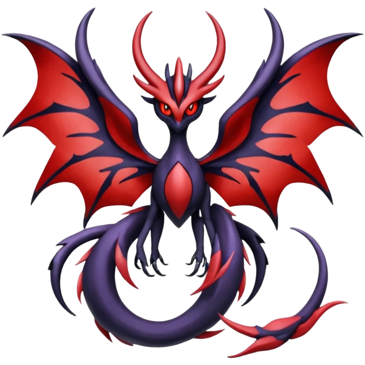 Yveltal-Lunala-Fakémon-hybrid-creature (full body)  emoji