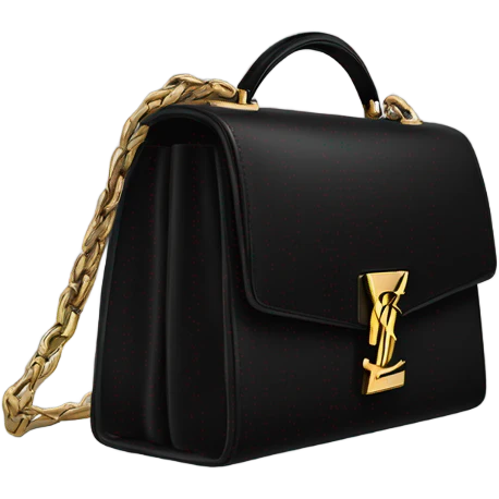 Black ysl bag emoji
