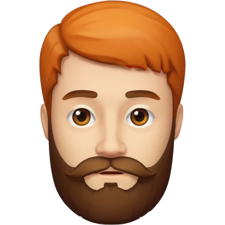portrait of bearded man emoji