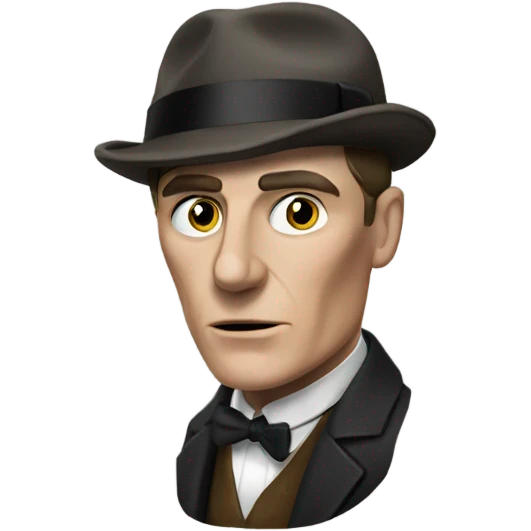 Thomas Shelby with cigarette  emoji