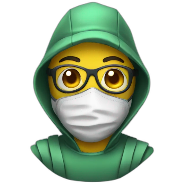 masked chemical guy emoji