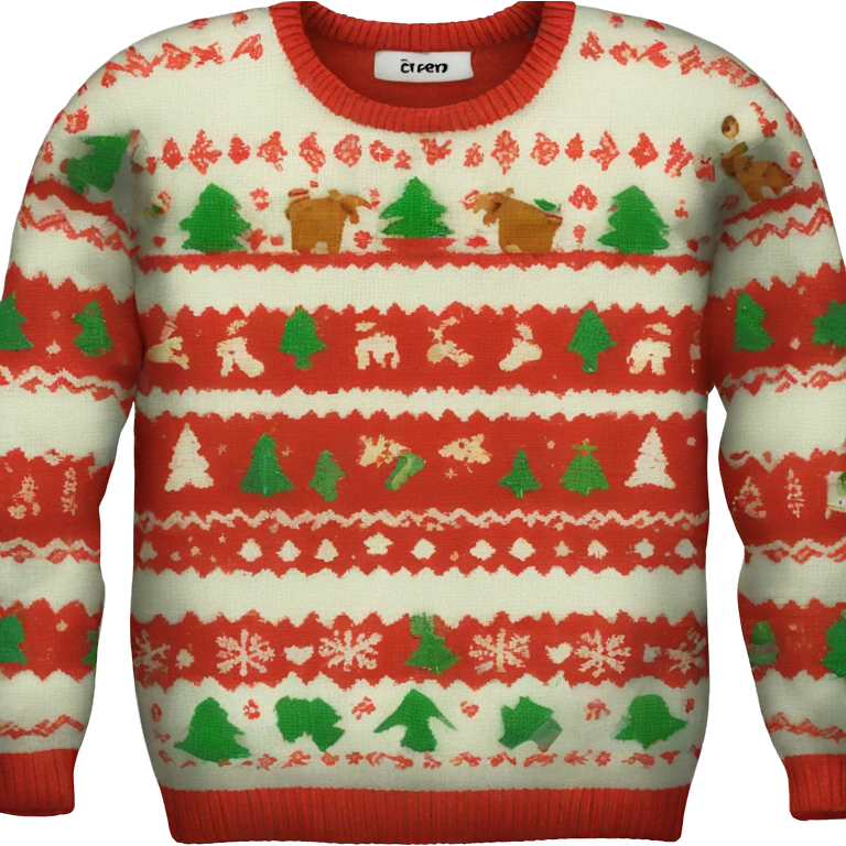 christmas sweater  emoji