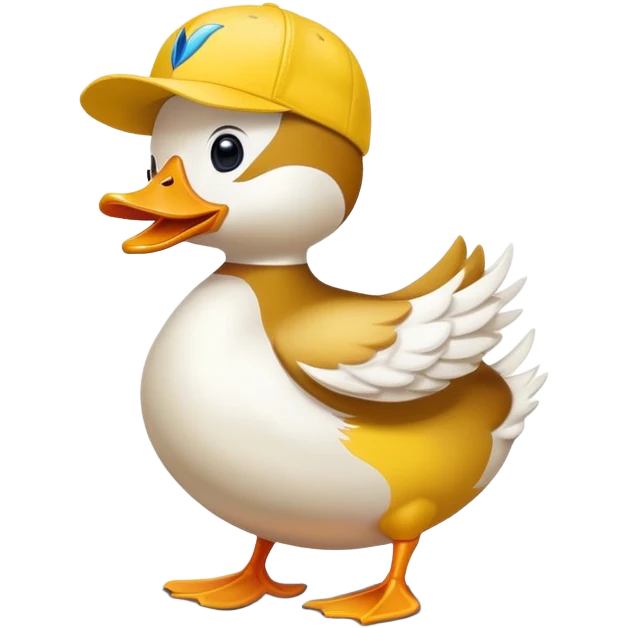 dancing duck for a duck race emoji