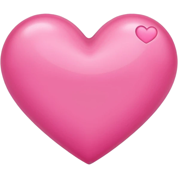 I love you pink emoji