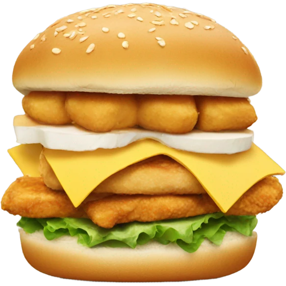 Chicken sandwich  emoji