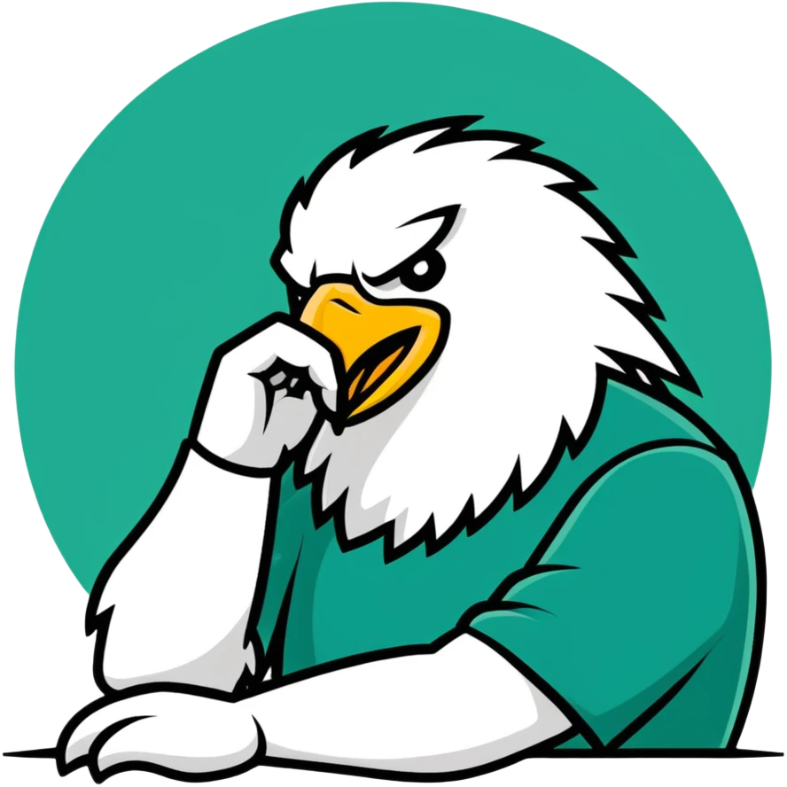 Eagles fan facepalm emoji