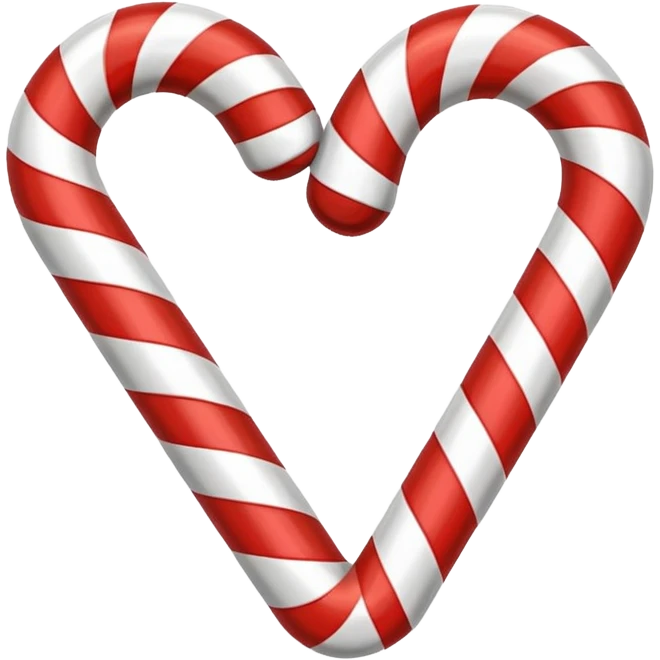 Candy cane emoji