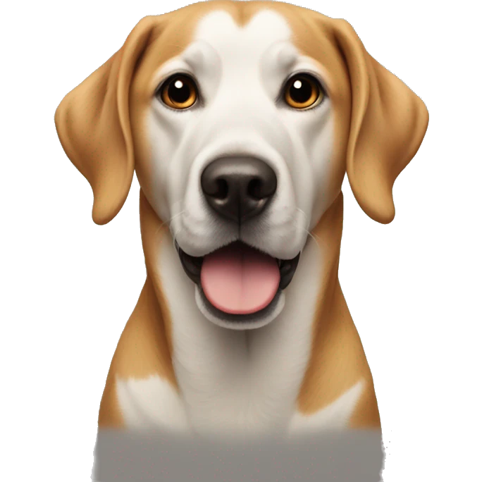 question mark on dog’s head emoji