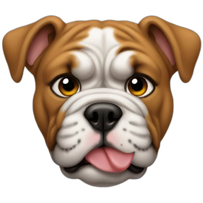 Bulldog emoji